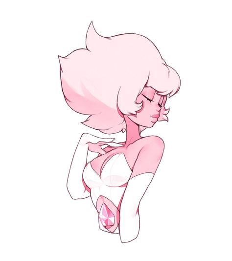 Pink Diamond, Steven Universe, Pink Hair, Universe, Twitter, Hair, Pink, White