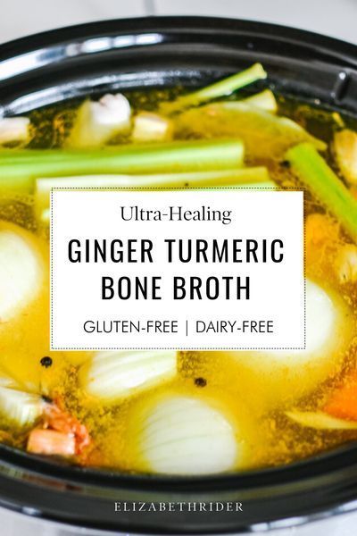 Turmeric Bone Broth, Anti Inflammation Recipes, Inflammation Diet, Bone Broth Recipe, Healing Recipes, Ginger Turmeric, Broth Recipes, Inflammatory Foods, Think Food