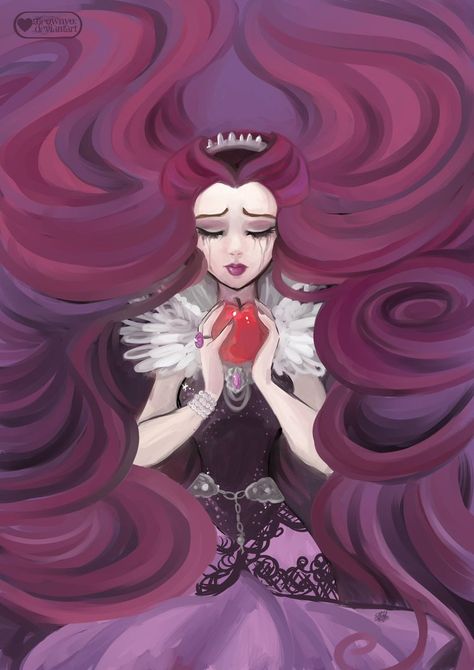 Raven Queen Raven Queen Ever After High, Ever After High Rebels, Princesas Disney Anime, Arte Monster High, Raven Queen, Monster High Art, Ever After High, High Art, Cartoon Shows