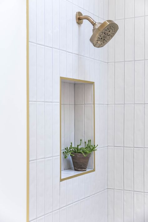 Vertical white subway tile Verticle Shower Wall Tile, Vertical Stacked Subway Tile Kitchen, Vertical Stacked Subway Tile Bathroom, Stacked Subway Tile Bathroom, Vertical Subway Tile Bathroom, Vertical Subway Tile, Metro Tiles Bathroom, Stacked Tile, Tiling Patterns