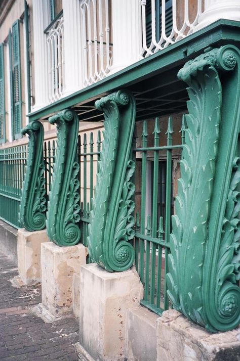 Iron columns Cast Iron Columns, Savannah Style, Historic Savannah, Vintage Sculpture, Steel Columns, Classical Design, Entrance Design, Tybee Island, Stand Strong