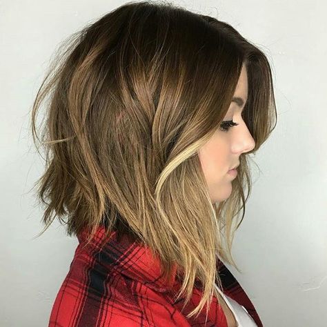 pontas compridas Bob Lung, Trendy We Fryzurach, Inverted Bob Hairstyles, Long Bob Haircuts, Lob Haircut, Long Bob Hairstyles, Short Hairstyle, Long Bob, Hair Today