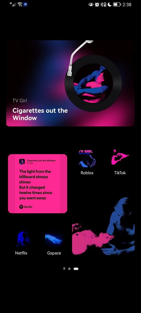 Tv Girl Homescreen Layout, Tv Girl Background, Tv Girl App Icons, Tv Girl Phone Theme, Tv Girl Homescreen, Tv Girl Wallpaper Iphone, Tv Girl Widget, Tv Girl Wallpaper, Cool Album Covers