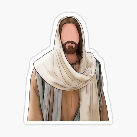 LDS Gifts & Merchandise | Redbubble Christian Stickers Aesthetic, Jesus Stickers, Bible Stickers, Stickers Jesus, Lds Gifts, Jesus Design, God Sticker, Faith Stickers, Lds Art