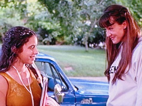 Christin Hinojosa ( Sabrina ) Michelle Burke ( Jodi ) Sabrina Dazed And Confused, Jodi Dazed And Confused, Christin Hinojosa, Michelle Burke, Dazed And Confused Movie, 1990s Films, Dazed Confused, Female Icons, American Teen