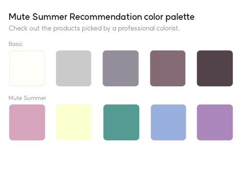 Soft Summer Color Palette Asian, Summer Mute Color Palettes, Summer Muted Color Palette, Summer Mute Cool Tone Outfit, Muted Summer Nails, Pastel Color Palette Skin Tones, Summer Mute Outfit, True Muted Color Palette, Summer Mute Makeup Korean