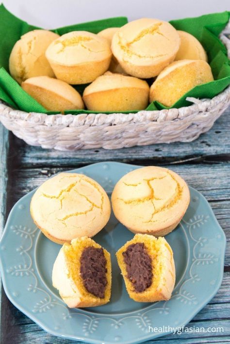 Vegan & Gluten Free Red Bean Paste Buns (Dou Sha Bao) Red Bean Paste Buns, Bean Paste Buns, Asian Recipes Healthy, Gluten Free Asian, Gluten Free Chinese Food, Asian Buns, Gluten Free Asian Recipes, Gluten Free Dairy Free Dinner, Gluten Free Chinese