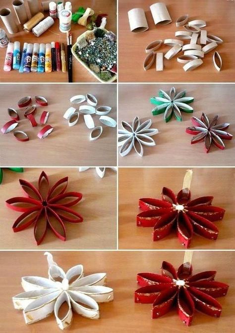 29 activités manuelles de Noël pour les maternelles Unusual Christmas Decorations, Christmas Toilet Paper, Calendar Craft, Toilet Paper Crafts, Noel Diy, Toilet Paper Roll Crafts, Paper Roll Crafts, Christmas Ornament Crafts, Ornament Crafts