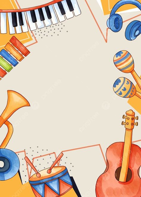 Music Instruments Background, Musical Instruments Background, Instrument Background, Jazz Wallpaper, Musical Logo Design, Musical Logo, Instrument Music, Acoustic Guitar Music, Music Cartoon