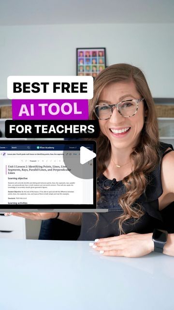 Michelle Emerson on Instagram: "THE BEST FREE AI TOOL FOR TEACHERS! 🎉👾💻 #ad  Khanmigo by @khanacademy is like your AI-powered teaching assistant with over 20 activities all in one place!  SOME OF MY FAVORITE KHANMIGO TOOLS: ✏️ Lesson Plan 📋 Rubric Generator 📰 Class Newsletter 💬 Discussion Prompts 📖 Chunk Text 🪝 Lesson Hook  You can use Khanmigo to streamline your summer planning and save hours prepping to be more present with your students 🍎  ⬇️ Educators in the U.S. can now sign up for FREE ⬇️ 🔗 bit.ly/khanmigoai  I’ve tried a LOT of AI tools for teachers and this is by far my favorite! 😍 The tools are easy to use, even if you’re not super tech-savvy, and the activities are specifically designed to streamline some of your most time-consuming tasks ⏰  Have you tried Khanmigo yet Technology Lesson Plans, Class Newsletter, Summer Planning, Educational Technology Tools, Websites For Students, Be More Present, Discussion Prompts, Tech Ideas, English Speaking Skills