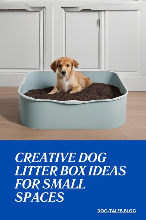 Limited space and not sure where to place a dog potty? Explore creative litter box solutions perfect for small spaces and make your dog's potty area neat and convenient. Save this pin for space-saving litter box ideas! 📏🐾 Dog Litter Box Ideas Indoor, Dog Litter Box Ideas, Dog Poop Area, Litter Box Solutions, Litter Box Ideas, Dog Potty Area, Dog Litter Box, Dog Emotions, Socializing Dogs