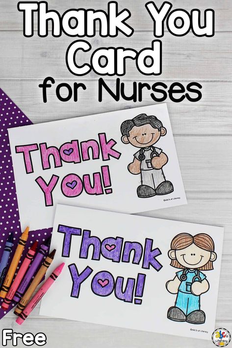 Celebrate National Nurse's Day by coloring and writing a Thank You Card for Nurses! Kids can show their appreciation and learn the parts of a letter. Nurse Crafts For Kids, Parts Of A Letter, School Nurse Appreciation, Nurse Crafts, Police Appreciation, Fun Writing Activities, National Nurses Day, Kindness Gifts, Community Workers