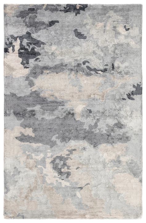 Glacier Handmade Abstract Gray/ Dark Blue Area Rug by Jaipur Living – BURKE DECOR Fluid Abstract, Dark Blue Rug, Carpet Texture, Unique Area Rugs, Grey Color Palette, Jaipur Living, Area Rug Design, Rug Direct, Plush Rug