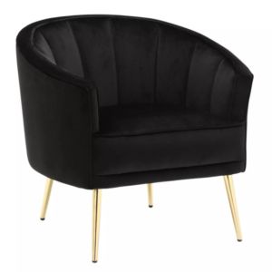 ACCENT / ARMCHAIRS – Professional Party Rentals Gold Accent Chair, Bedroom Moodboard, Black Accent Chair, Curved Chair, Contemporary Glam, Salon Suites, Fabric Accent Chair, Upholstery Cushions, Velvet Accent Chair