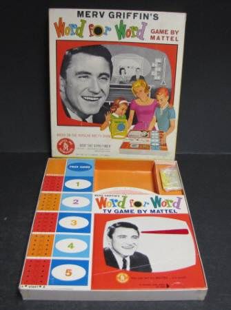 Merv Griffin's Word For Word game; based on the tv show (1963). I NEED this! 90s Board Games, Vintage Board Game Pieces, Merv Griffin, Classic Board Games Target, Old Board Games, Bored Games, 1960s Board Games, Oscar Winning Movies, Vintage Board Games