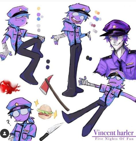 Purple Guy Vincent, Fnaf Vincent Fanart, Purple Guy Fnaf Fanart, Vincent Afton Fanart, Fnaf Purple Guy Fanart, Vincent Purple Guy, Vincent Bishop Fnaf, Purple Guy Pfp, Purple Guy Fanart