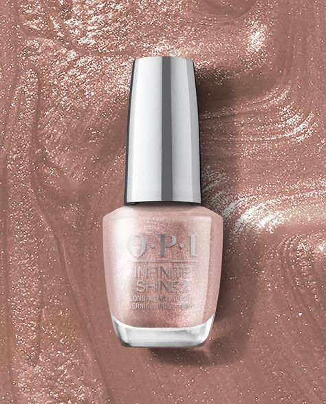 Metallic Composition Rose Gold Nail Polish, Neutral Nail Polish, Opi Gel Nails, Nail Supply Store, Autumn Tones, Gold Nail Polish, Long Lasting Nail Polish, Opi Infinite Shine, Rose Gold Nails