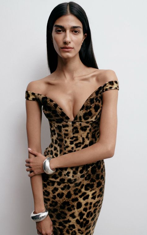 Women's The New Arrivals Ilkyaz Ozel Resort 2025 Collection | Moda Operandi Resort 2025, Skirt Shapewear, Leopard Print Outfits, Monochromatic Fashion, Cocktail Outfit, Cotton Maxi Dress, Cotton Maxi, Maxi Dress Cotton, Leopard Print Dress