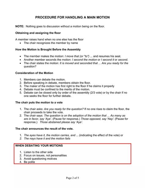 Cheat Sheet - Roberts Rules of Order | PPT Roberts Rules Of Order Cheat Sheets, Roberts Rules Of Order, 4h Ideas, Student Council, Cheat Sheet, Cheat Sheets, Firefighter, For Free