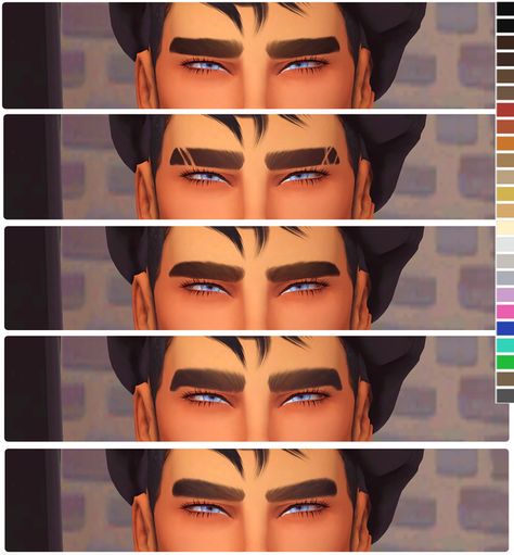 Sims Memes, Sims 4 Men Clothing, Fantasy Play, Sims 4 Anime, The Sims 4 Packs, Sims 4 Body Mods, Sims 4 House Design, Sims 4 Dresses, Thick Eyebrows