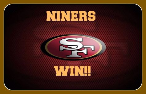 SF 49ers Niners Win Sf Forty Niners, Sf Niners, 49ers Pictures, Forty Niners, San Francisco 49ers Football, Nfl 49ers, 49ers Fans, 49ers Football, Sf 49ers