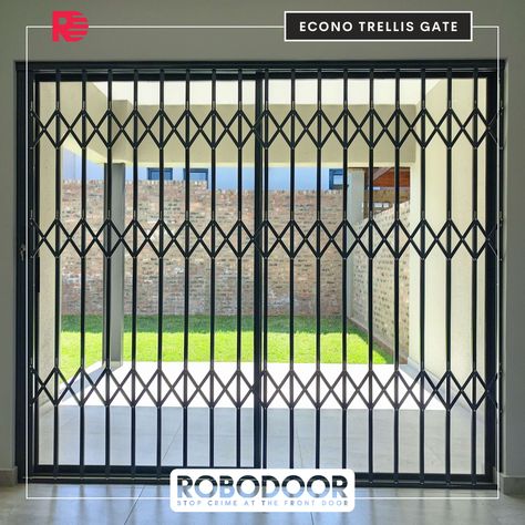 Unlock unbeatable security with Robo Door's Econo Trellis range! Affordable yet ultra-strong, these doors are the ultimate protection for your home or business. Don't compromise on safety – choose Robo Door! #Johannesburg #CapeTown #Pretoria #Nationwide Security Gates, Pretoria, Johannesburg, Cape Town, Gate, Doors, Range