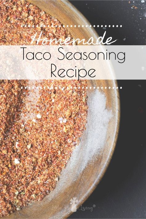 Taco Seasoning is a basic staple in most households. Learn why and how to make your own with this Recipe for Taco Seasoning. #homemadetacoseasoning #tacoseasoning #glutenfree #makeyourown #tacos Recipe For Taco Seasoning, Taco Meat Seasoning, Easy Taco Seasoning Recipe, Taco Seasoning Mix Recipe, Low Carb Taco Seasoning, Taco Seasoning Ingredients, Diy Taco Seasoning, Keto Taco Seasoning, Homemade Taco Seasoning Mix