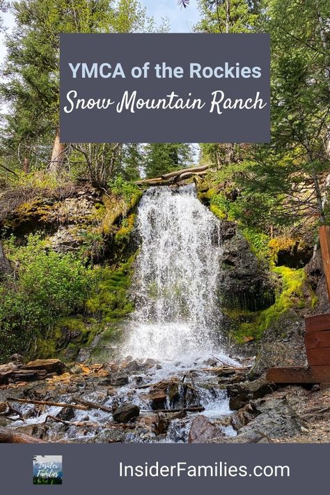 Staying in a cabin at YMCA of the Rockies Snow Mountain Ranch in Granby, Colorado may be our new favorite Colorado family getaway. Here's why and what to know! Granby Colorado, Mountain Destinations, Waterfall Trail, Mountain Ranch, Zip Lining, Colorado Vacation, Waterfall Hikes, Us Road Trip, Mountain Vacations