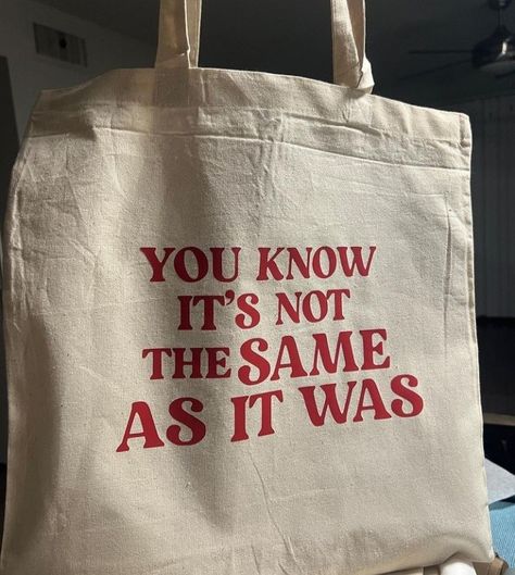 Harry Core, As It Was, Canvas Designs, Edward Styles, Red Aesthetic, Tote Bag Design, The Words, Paper Shopping Bag, Love Of My Life