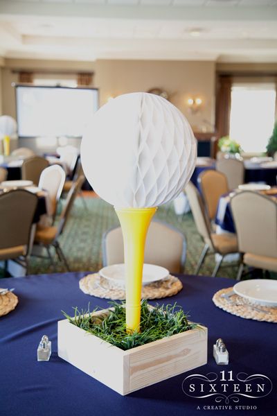 Masters Golf Party Centerpiece, Golf Themed Party Decorations, Golf Theme Retirement Party Ideas, Golf Banquet Ideas, Golf Graduation Party Ideas, Golf Retirement Party Ideas, Golf Themed Centerpieces Ideas, Golf Centerpiece Ideas, Retirement Invitation Ideas