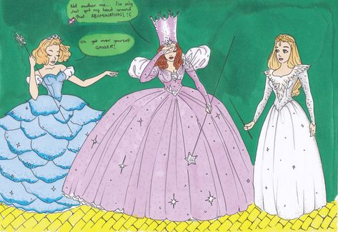 The Wizard Of Oz Witch, Glinda Cosplay, Wicked Fanart, Good Witch Of The North, Wizard Of Oz Witch, Sapo Kermit, Glenda The Good Witch, Broadway Wicked, The Witches Of Oz