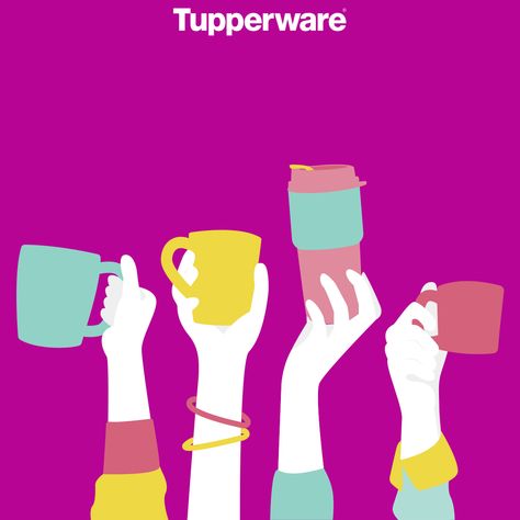 Tupperware Logo, Tupperware Consultant, Online Parties, How To Speak French, Social Media Design Graphics, Logo Images, Coffee Addict, Tupperware, Coffee Lover