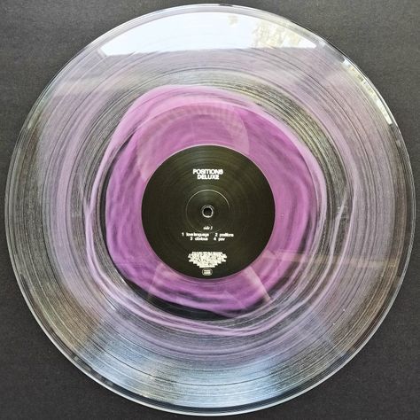 Album by Ariana Grande 2LP Ariana Grande Vinyl, Cd Aesthetic, Vinyl Aesthetic, Green Teas, Phone Aesthetic, Vinyl Cd, Lego Friends, Clear Vinyl, Music Lover