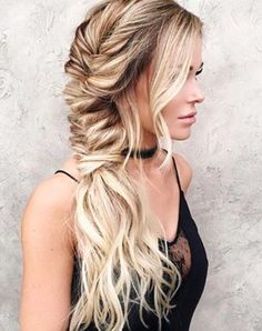 Formal Hairstyles Updo, Hippie Hair, Fishtail Braid, Bohemian Hairstyles, Braids With Weave, Short Haircut, Cool Ideas, Formal Hairstyles, Boho Hairstyles