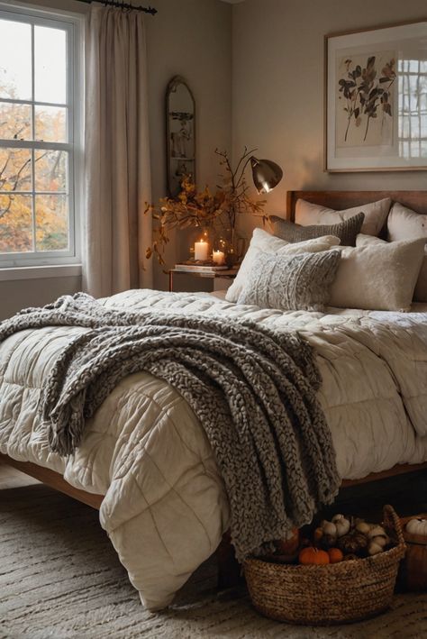 Fall Furniture , Autumn Cozy Fall ,Decor Easy Fall ,
Decor Neutral Fall ,Decor Fall ,Decor Inspiration ,Fall Decor Ideas Fall/winter Bedding, Cozy Bedding Ideas Layered, Houndstooth Bedroom, Fall Bedding Bedrooms Cozy, Autumn Bedroom Decor Cozy, Winter Bedroom Aesthetic, Fall Bedding Bedrooms, Cozy Autumn Bedroom, Fall Bed