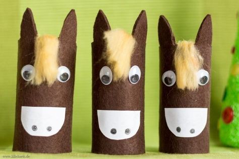 Farm Animal Crafts, Toilet Roll Craft, Toilet Paper Crafts, Horse Party, Toilet Paper Rolls, Horse Crafts, Toilet Paper Roll Crafts, Paper Roll Crafts, Diy Stationery