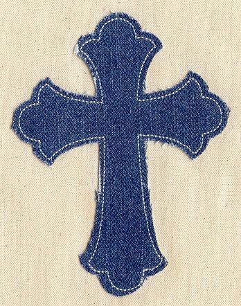 Simple Cross (Applique) | Urban Threads: Unique and Awesome Embroidery Designs Custom Hoodies Ideas, Cross Applique, Underground Clothing, Painted Clothes Diy, Simple Cross, Looks Country, Urban Threads, Diy Clothes Design, Tshirt Design Inspiration