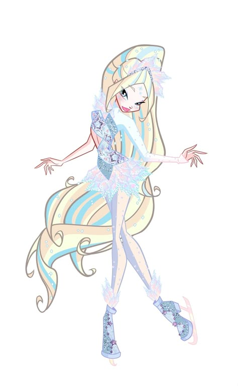 Winx Outfits Oc, Outfit Winx, Winx Club Clothes, Lolirock Iris, Club Artwork, Fairy Academy, Monster High Lagoona, Winx Fanart, Winx Outfits