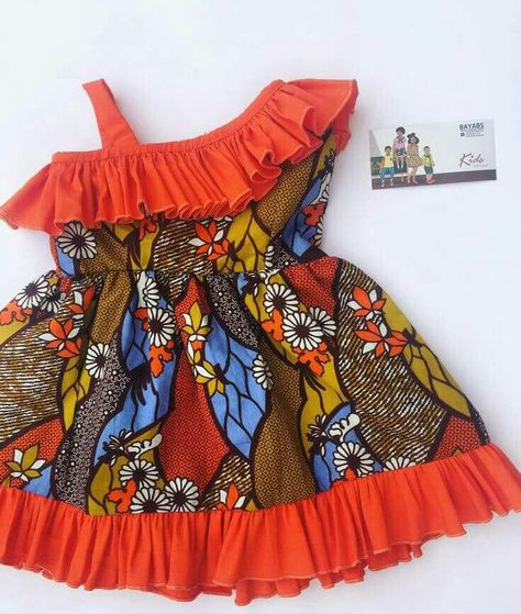 Lovely Baby African Clothes, African Kids Clothes, African Dresses For Kids, Kids Frocks Design, Afrikaanse Mode, Kids Dress Wear, Kids Dress Patterns, Girls Frock Design