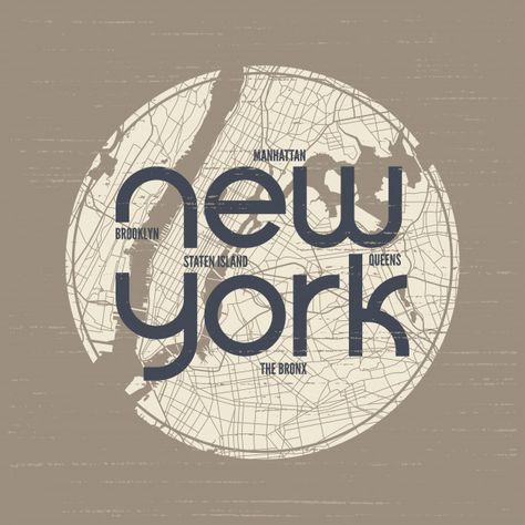 Mens Graphic Tees Prints, New York Tshirt, Vintage Tshirt Design, Retro Map, Design Dragon, New York T Shirt, Creative T Shirt Design, Tshirt Printing Design, Tshirt Design Inspiration