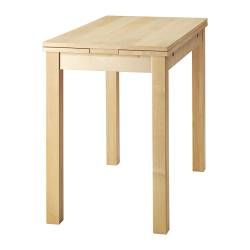 BJURSTA Extendable table - birch veneer - IKEADining table with 2 pull-out leaves seats 1-2; makes it possible to adjust the table size according to need.-$99 Read more Size 19 5/8/27 1/2/35 3/8x35 3/8" Bjursta Table, Ikea Table Hack, Ikea Dining Table, Diy Tables, Ikea Canada, Table Ikea, House Organization, Ikea Table, Coin Couture