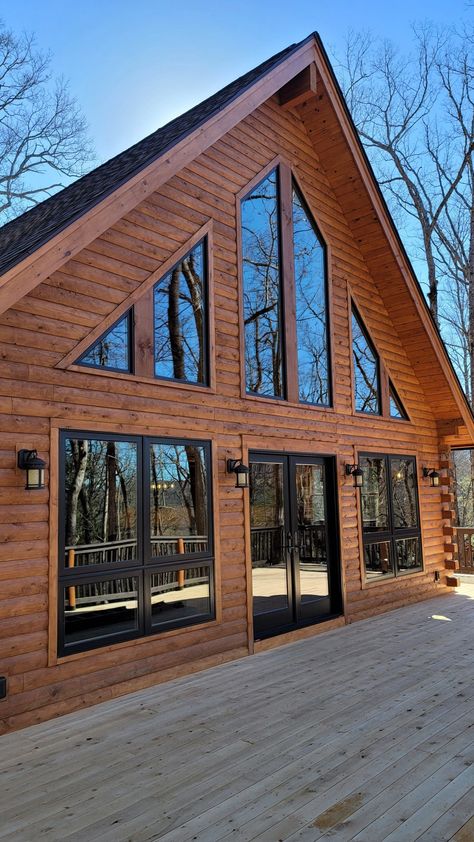 Custom Log Home Package near me: Find the Perfect log home For Your Needs Big Twig Homes Log Home Builders, Log Home Kits, Home Kits, Cedar Log, Cabin Kits, Log Home, Log Cabins, Custom Home Builders, Log Homes