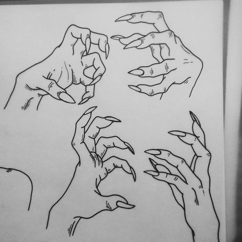 practice #practice #pratica #exercise #hand #tattoo #ink #black #blackwork #handtattoo #line #lineart #linework #wip #mani #nalis #witch… Hand Tattoo Linework, Monster Hand Drawing, Linework Hand Tattoo, Demon Hands Drawing, Tattoo Line Work Practice, Creepy Hands Drawing, Demon Hand Tattoo, Witch Hands Tattoo, Demon Girl Tattoo