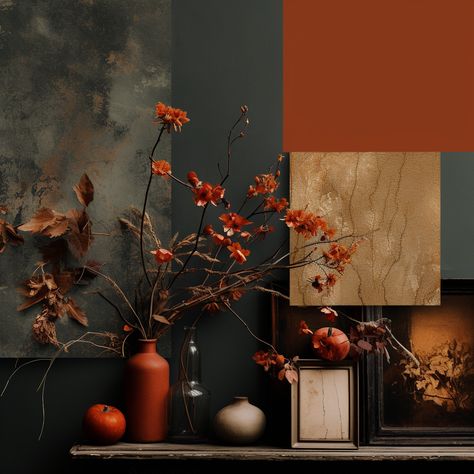 Fall autumn mood board, fall wallpaper, autumn styles Color Trends Fashion, Color Me Beautiful, Winter Aesthetic, Fall Wallpaper, Fashion Colours, Room Colors, Color Trends, Mood Boards, Color Me