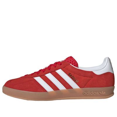 adidas Gazelle Indoor 'Better Scarlet Gum' JI2063 Red Gazelle, Adidas Gazelle Indoor, Limited Edition Sneakers, Sports Sneakers, Red Sneakers, Red Adidas, Adidas Gazelle, Sport Sneakers, Tennis Shoes