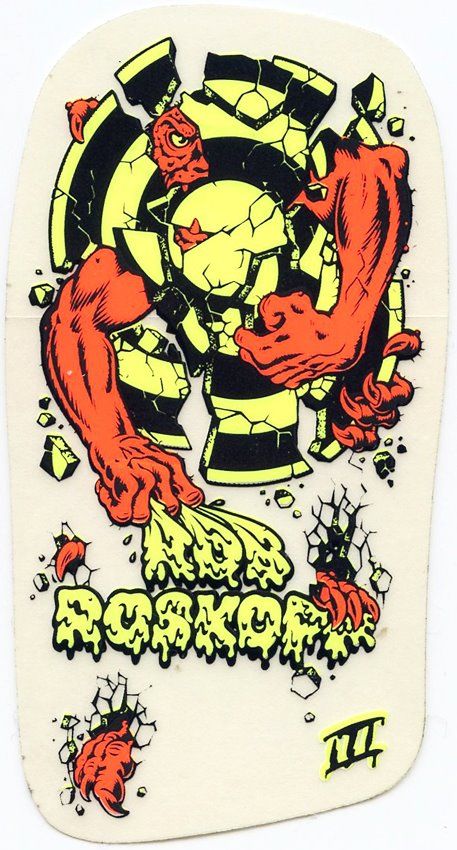 Rob Roskopp, 90s Skateboarding, Skateboard Graphics, Skateboard Photos, Skateboard Logo, Old School Skateboards, Skate Punk, Skateboard Deck Art, Skate Stickers