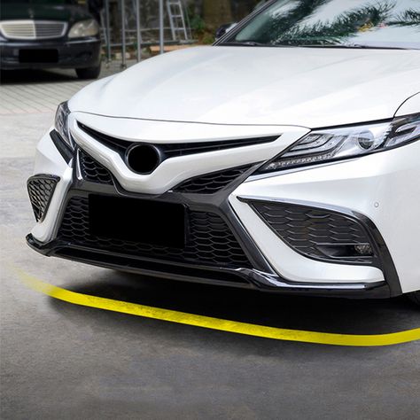 Car Accessories For Toyota Camry SE XSE 2021 2022 2023 ABS black Carbon Front Bumper Center Grill Camry Se, Carbon Black, Toyota Camry, Moldings And Trim, Car Accessories, Toyota, Black