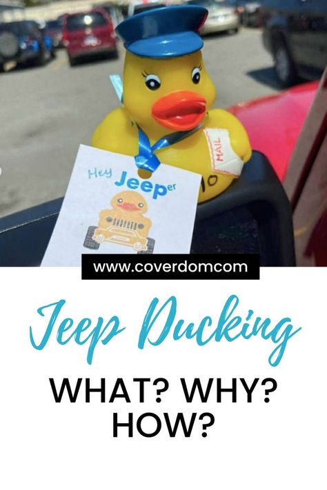 Jeep ducking Funny Spare Tire Covers, Jeep Wedding, Big Duck, Jeep Tire Cover, Cool Jeeps, Spare Tire Covers, What To Use, A Duck, Tire Cover