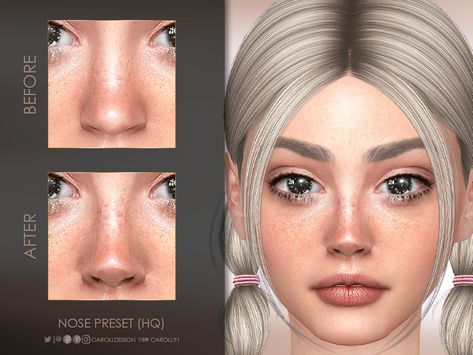 Sims 4 Cc Male Nose Piercing, Sims 4 Cc Eye Highlight, Sims 4 Cc Nose Shape, The Sims Resource Preset, Face Cc Sims 4 Patreon, The Sims 4 Cc Patreon Contour, Sims Resource Makeup, Sims 4 Cc Makeup Nose, The Sims 4 Cc Resource Face