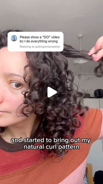 Curl Cream For Fine Hair, Curly Hair Day 2 Styling Tips, Styling Fine Curly Hair, Sorry Curly Hair Styles, Rake And Shake Curly Hair, Treluxe Routine, Retrain Curly Hair, How To Train Curly Hair, How To Know If You Have Curly Hair